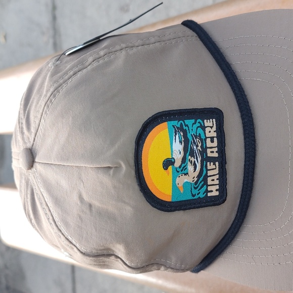 Brist Blanks Cascade Nylon 5 Panel Stitched Patch Snapback Hat Cap New - Picture 2 of 11